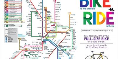 Rapidkl ônibus mapa de rotas