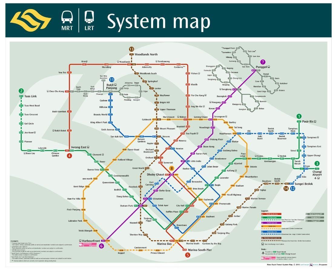 mrt mapa na malásia