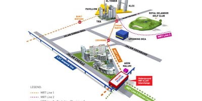 Jelatek lrt estação mapa