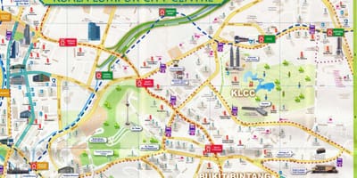 Suria klcc shopping mapa