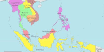 Kuala lumpur localização no mapa