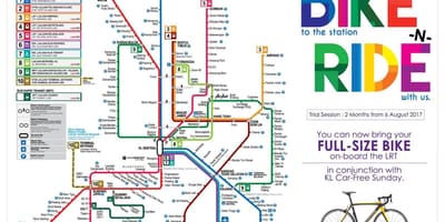 Rapidkl ônibus mapa de rotas